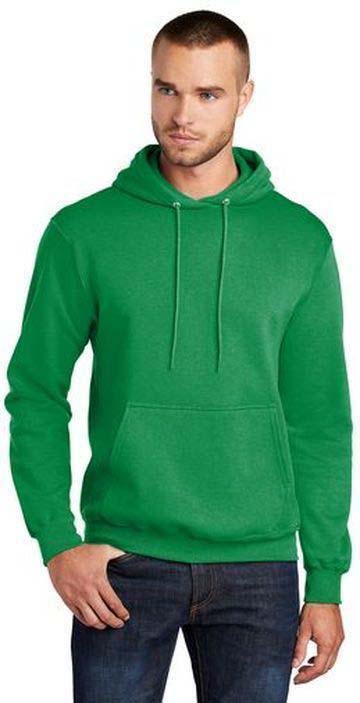 Port & Company Adult Unisex Core 7.8-ounce, 50/50 Cotton Poly Fleece Pullover Hooded Sweatshirt